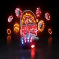 Myanmar ကစားသမားတစ်ဦး Slots618 slot games ကို mobile phone ဖြင့် ကစားနေသော မြင်ကွင်း